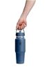 Picture of 32OZ WIDE FLEX STRAW TRAVEL BOTTLE HARBOUR BLUE
